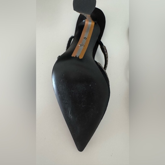 Sam Edelman Anita Embellished Black Heels- Never Worn - Picture 6 of 8